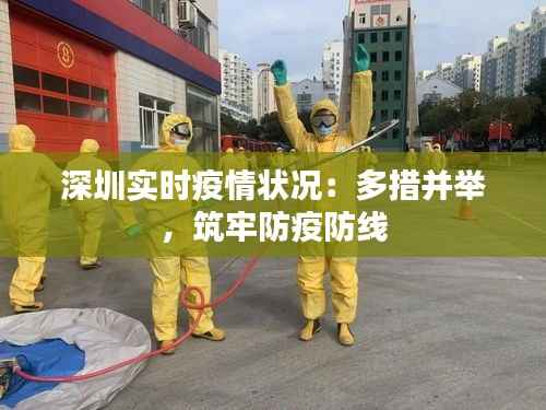 深圳实时疫情状况:多措并举,筑牢防疫防线