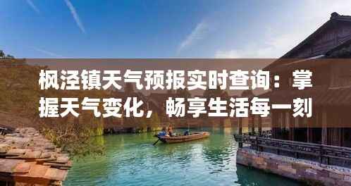枫泾镇天气预报实时查询:掌握天气变化,畅享生活每一刻