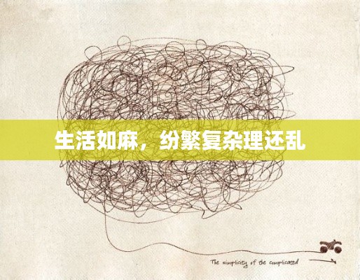 生活如麻,纷繁复杂理还乱