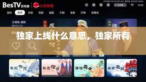 独家上线什么意思,独家所有