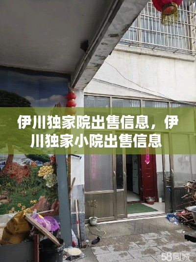 伊川独家院出售信息,伊川独家小院出售信息