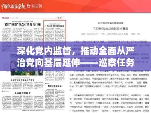 深化党内监督,推动全面从严治党向基层延伸——巡察任务在基层的落实与实践