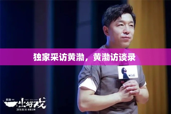 独家采访黄渤,黄渤访谈录