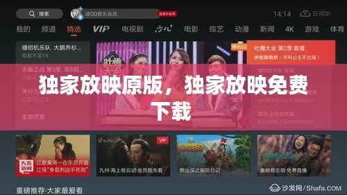 独家放映原版,独家放映免费下载