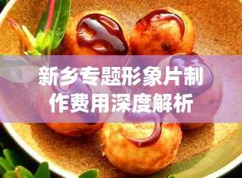 新乡专题形象片制作费用深度解析