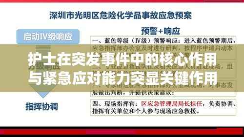 护士在突发事件中的核心作用与紧急应对能力突显关键作用