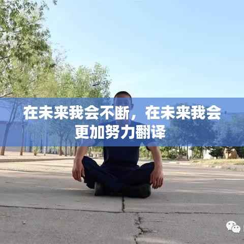 在未来我会不断,在未来我会更加努力翻译