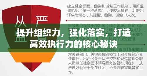 提升组织力,强化落实,打造高效执行力的核心秘诀