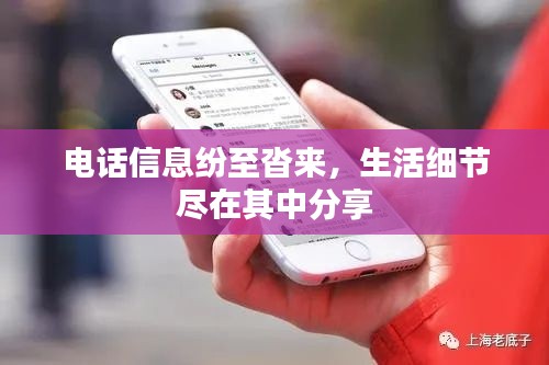 电话信息纷至沓来,生活细节尽在其中分享