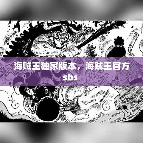 海贼王独家版本,海贼王官方sbs