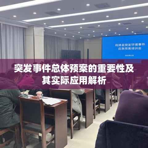 突发事件总体预案的重要性及其实际应用解析