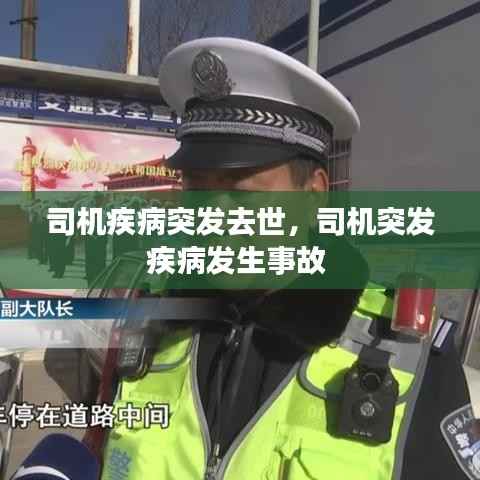 司机疾病突发去世，司机突发疾病发生事故 