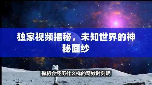 独家视频揭秘,未知世界的神秘面纱