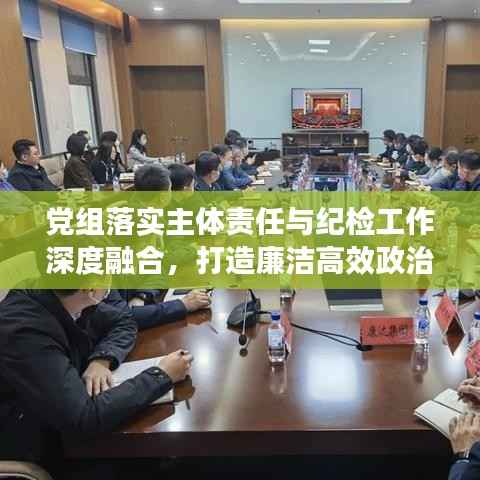 党组落实主体责任与纪检工作深度融合,打造廉洁高效政治生态的关键所在