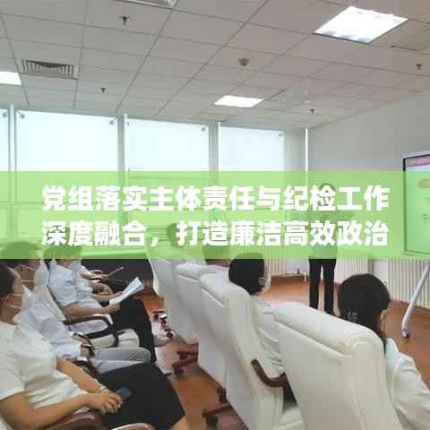 党组落实主体责任与纪检工作深度融合,打造廉洁高效政治生态的关键所在