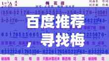 百度推荐,寻找梅花泪歌谱,带你领略音乐的魅力世界