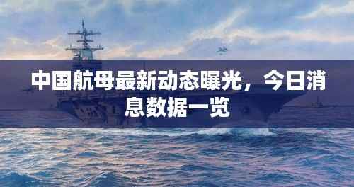 中国航母最新动态曝光，今日消息数据一览