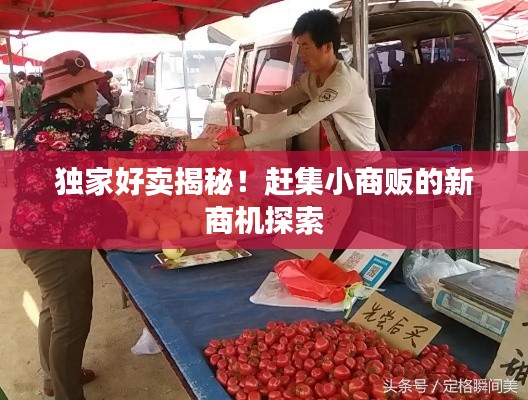 独家好卖揭秘！赶集小商贩的新商机探索