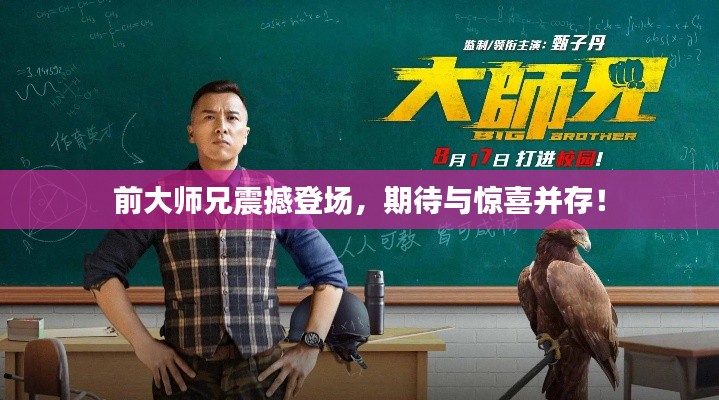 前大师兄震撼登场,期待与惊喜并存!