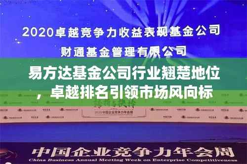 易方达基金公司行业翘楚地位,卓越排名引领市场风向标