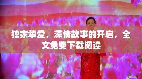 独家挚爱，深情故事的开启，全文免费下载阅读