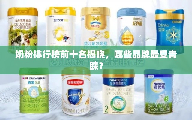 奶粉排行榜前十名揭晓,哪些品牌最受青睐?