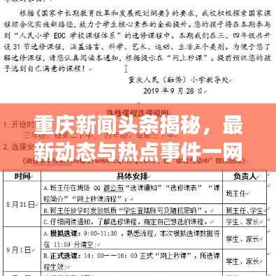 重庆新闻头条揭秘,最新动态与热点事件一网打尽!