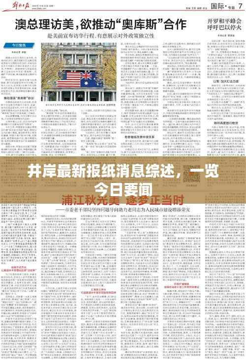 井岸最新报纸消息综述，一览今日要闻