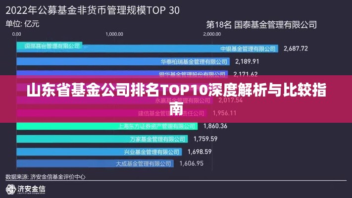 山东省基金公司排名TOP10深度解析与比较指南