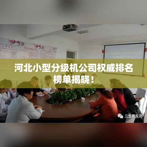 河北小型分级机公司权威排名榜单揭晓!