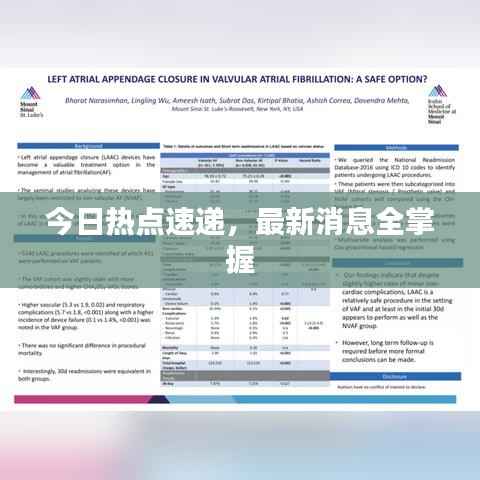 今日热点速递,最新消息全掌握