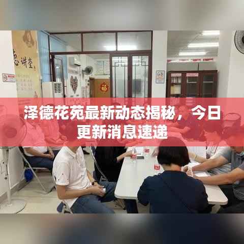 泽德花苑最新动态揭秘，今日更新消息速递