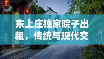 东上庄独家院子出租，传统与现代交融的美好生活体验