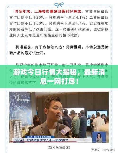 游戏今日行情大揭秘,最新消息一网打尽!