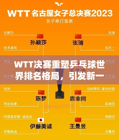 WTT决赛重塑乒乓球世界排名格局,引发新一轮竞争热潮