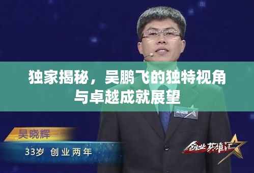 独家揭秘,吴鹏飞的独特视角与卓越成就展望