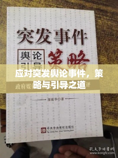 应对突发舆论事件，策略与引导之道