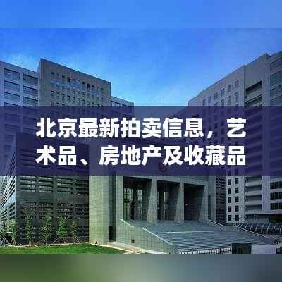 北京最新拍卖信息,艺术品、房地产及收藏品拍卖盛大开启