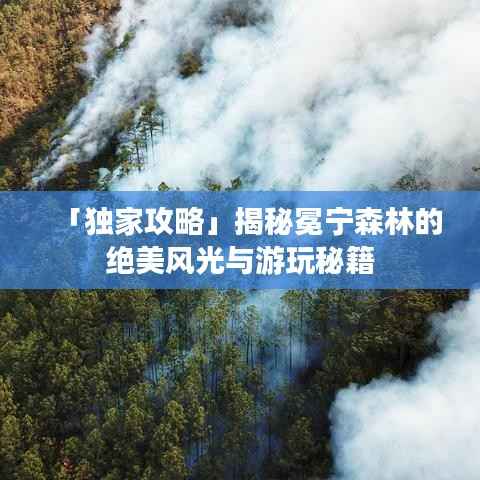 「独家攻略」揭秘冕宁森林的绝美风光与游玩秘籍