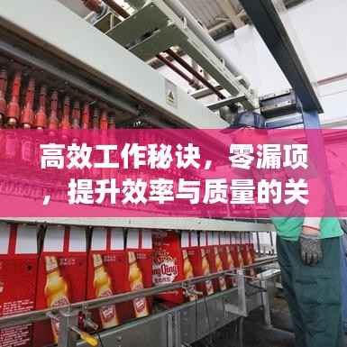 高效工作秘诀,零漏项,提升效率与质量的关键措施