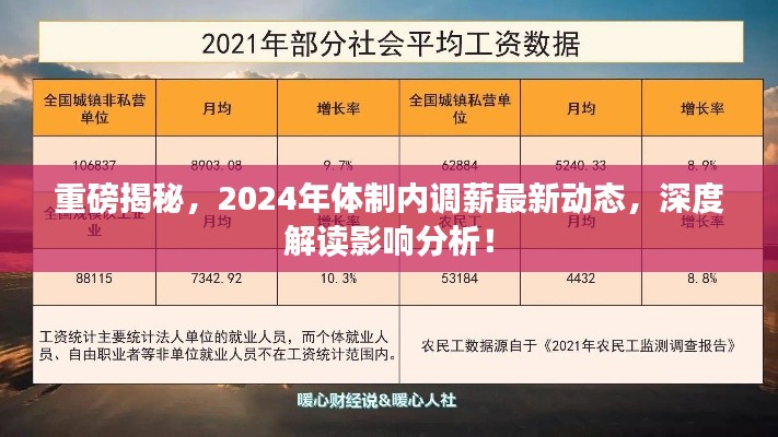 重磅揭秘，2024年体制内调薪最新动态，深度解读影响分析！