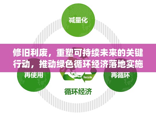 修旧利废,重塑可持续未来的关键行动,推动绿色循环经济落地实施!