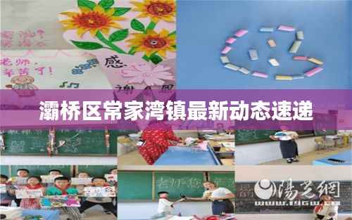 灞桥区常家湾镇最新动态速递