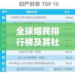 全球烟民排行榜及其社会影响分析