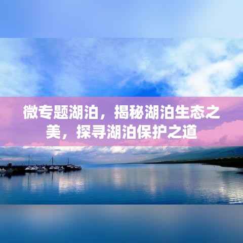 微专题湖泊,揭秘湖泊生态之美,探寻湖泊保护之道