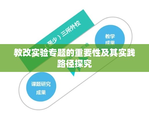 教改实验专题的重要性及其实践路径探究