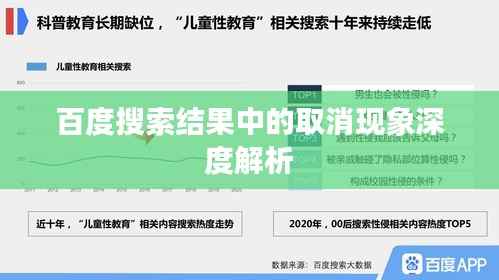 百度搜索结果中的取消现象深度解析
