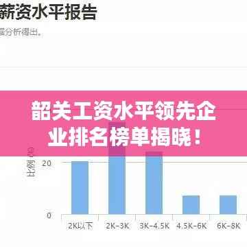 韶关工资水平领先企业排名榜单揭晓!