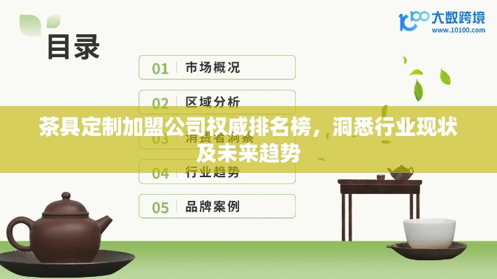茶具定制加盟公司权威排名榜,洞悉行业现状及未来趋势