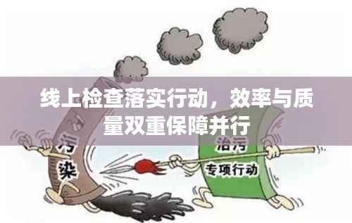 线上检查落实行动，效率与质量双重保障并行